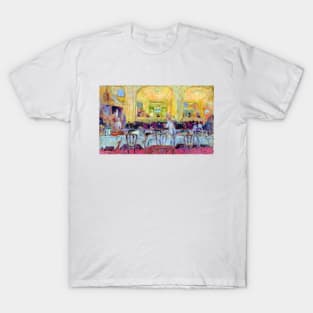 Parisian Café, Montmartre, Paris 1912 Edouard Vuillard T-Shirt